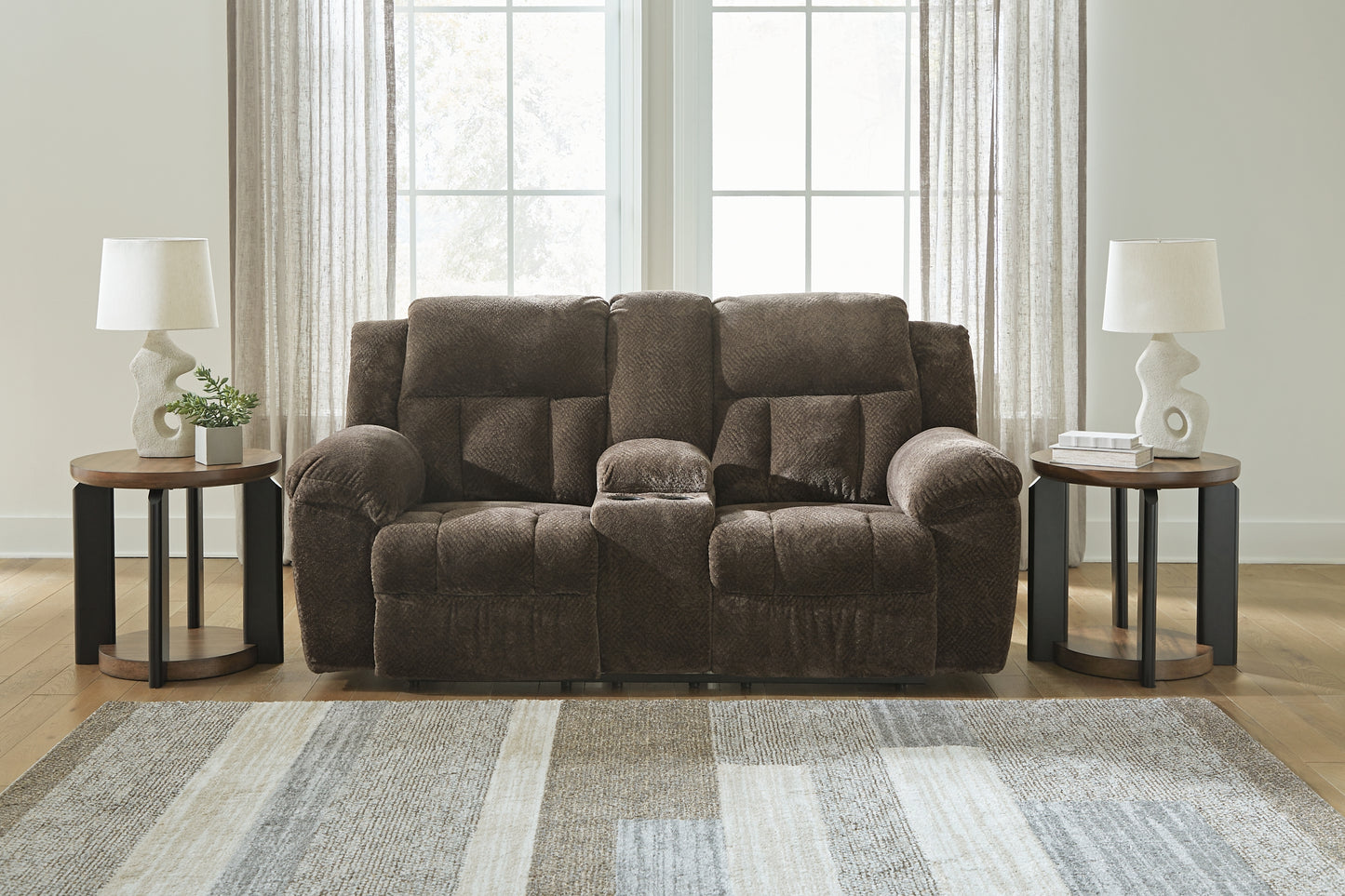 Frohn DBL Rec Loveseat w/Console