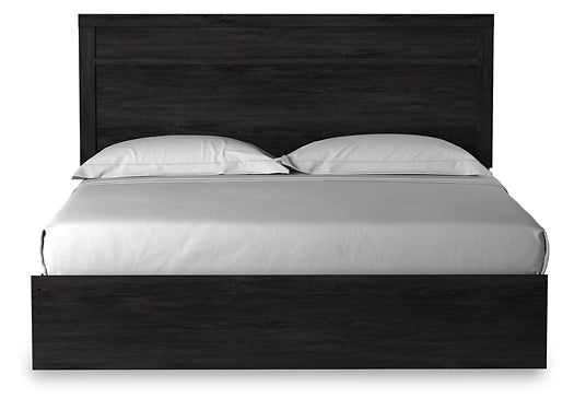 Belachime King Panel Bed with Dresser and 2 Nightstands