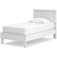 Hallityn Twin Panel Platform Bed with Dresser, Chest and Nightstand