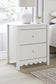 Hallityn Twin Panel Headboard with Dresser, Chest and Nightstand