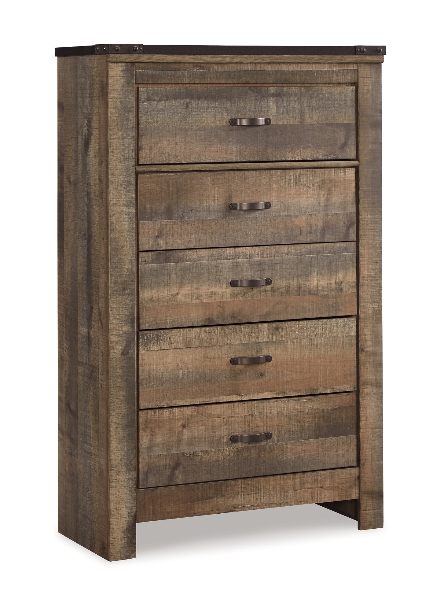 Trinell Queen Panel Bed with Dresser, Chest and Nightstand