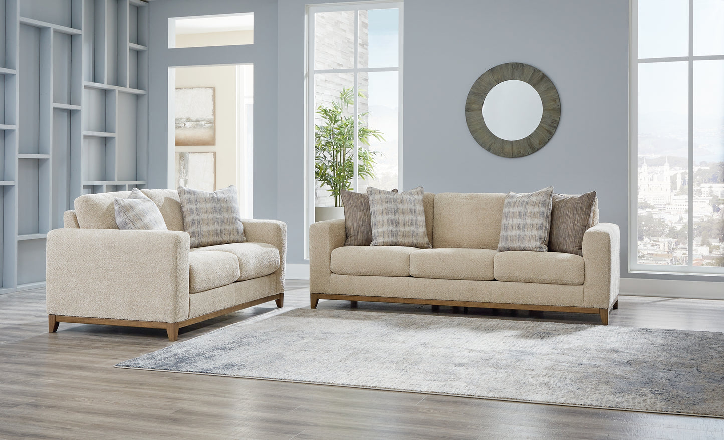 Parklynn Sofa and Loveseat