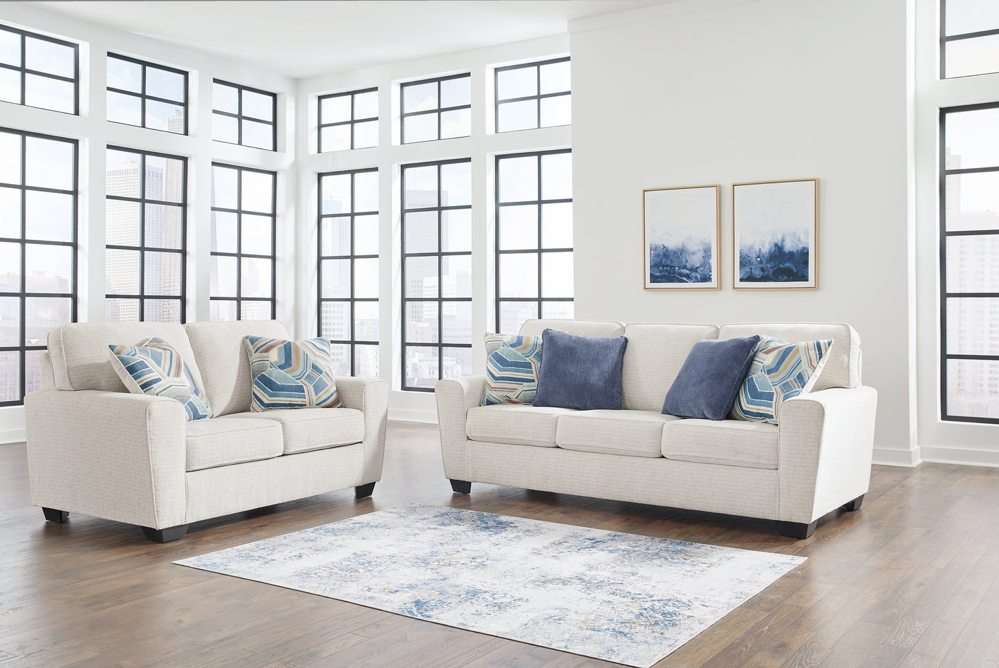 Cashton Sofa and Loveseat