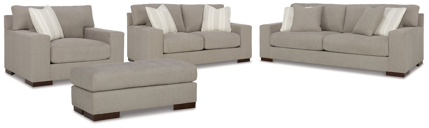 Maggie Sofa, Loveseat, Chair and Ottoman